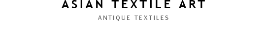 Antique Indonesian textiles (tie-dyed Lawon and Pelangi